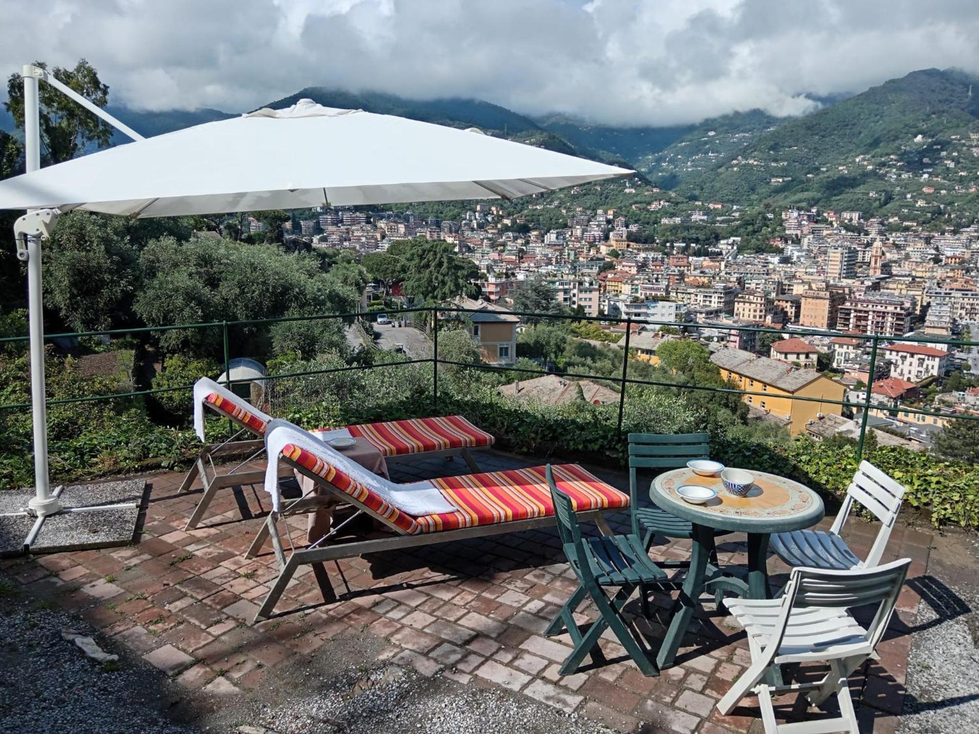 Sunrise Villa Rapallo Bagian luar foto